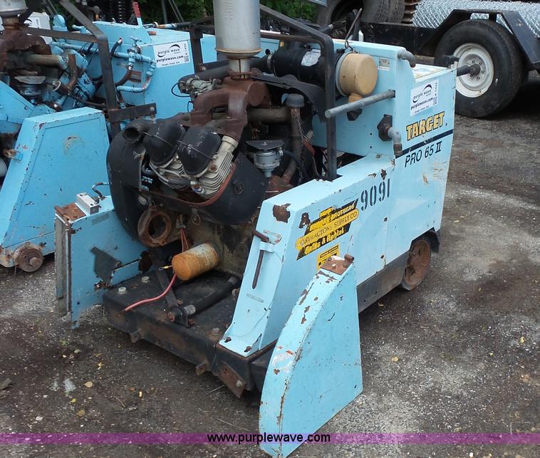 image for item K1432 Target Pro65II36 walk behind self propelled concrete saw