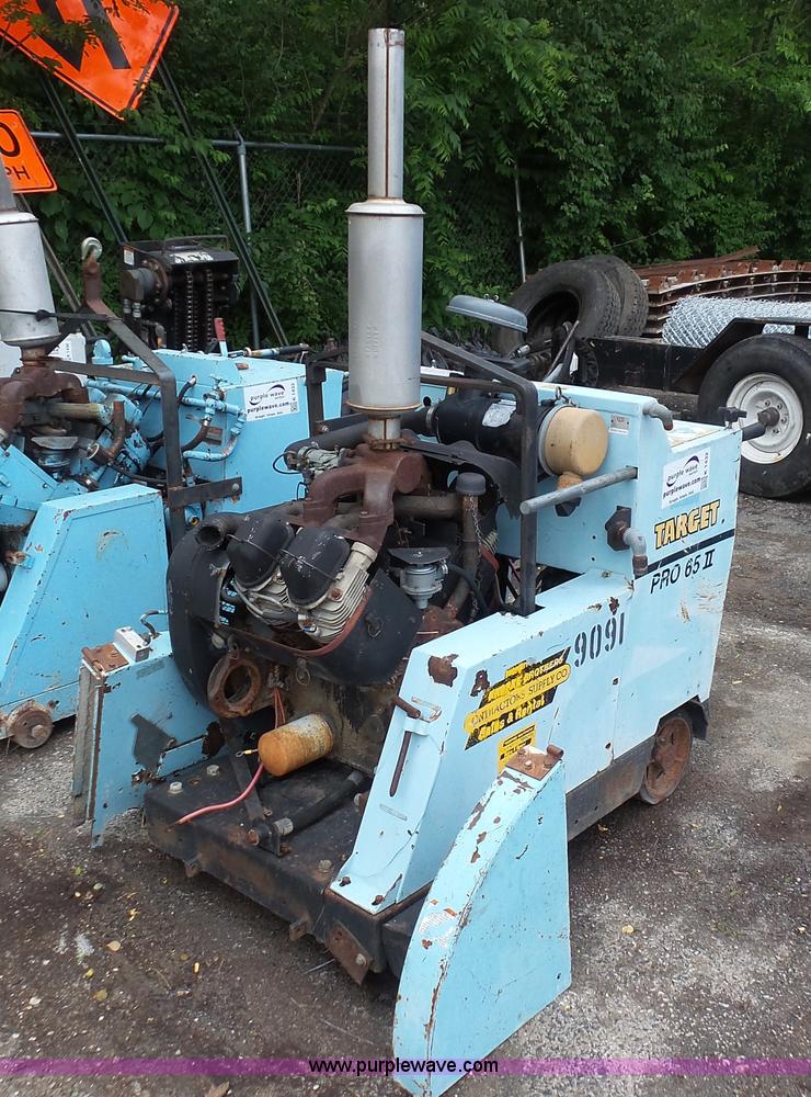 image for item K1432 Target Pro65II36 walk behind self propelled concrete saw