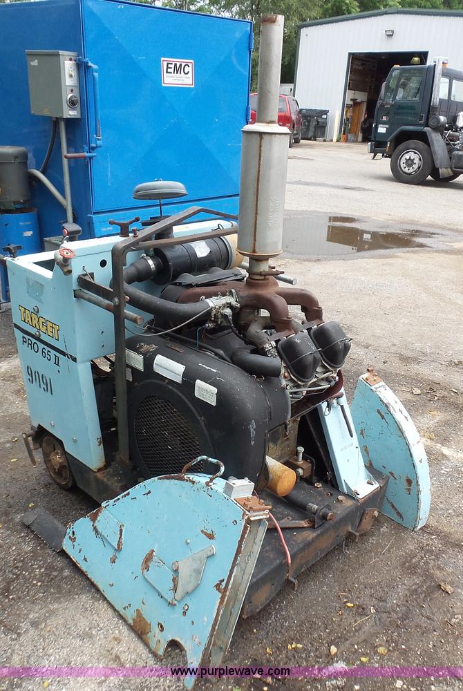 image for item K1432 Target Pro65II36 walk behind self propelled concrete saw