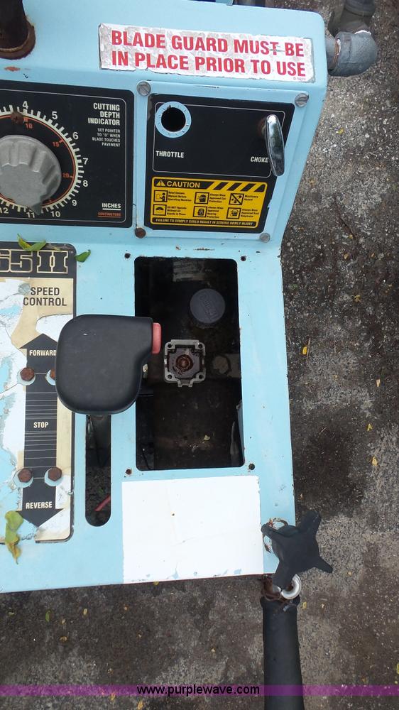 image for item K1432 Target Pro65II36 walk behind self propelled concrete saw