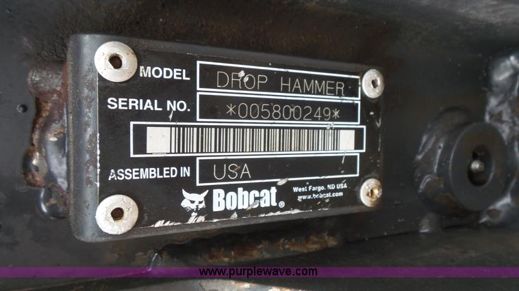 image for item K1435 Bobcat drop hammer skid steer attachment