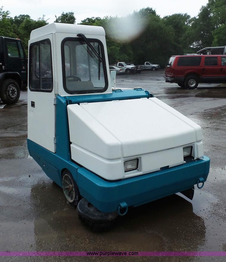 image for item K1448 Tennant compact self propelled sweeper