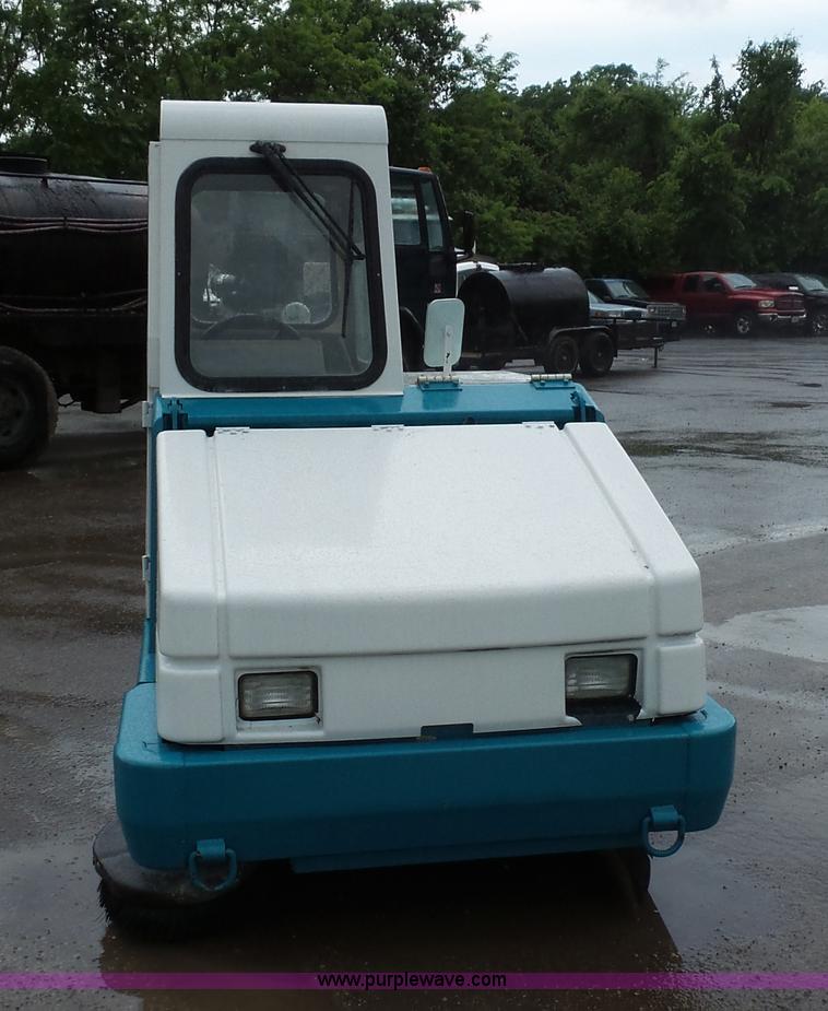 image for item K1448 Tennant compact self propelled sweeper