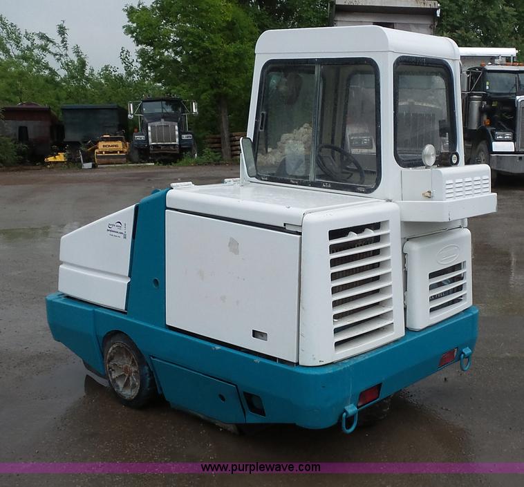 image for item K1448 Tennant compact self propelled sweeper