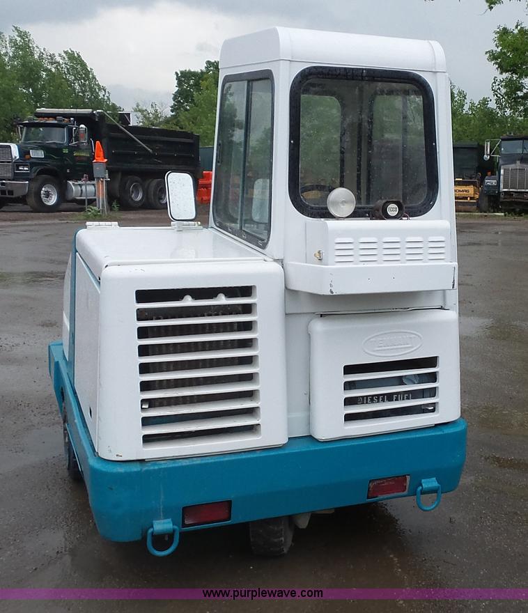 image for item K1448 Tennant compact self propelled sweeper