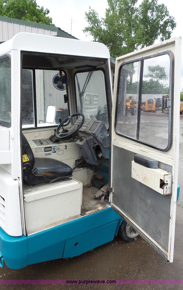 image for item K1448 Tennant compact self propelled sweeper