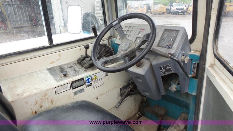 image for item K1448 Tennant compact self propelled sweeper