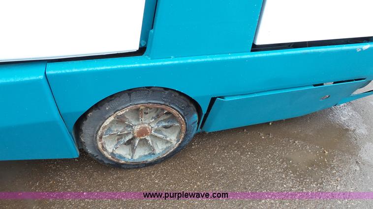 image for item K1448 Tennant compact self propelled sweeper