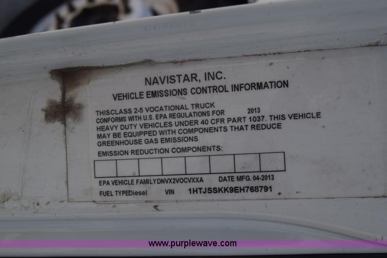 image for item K6715 2014 International TerraStar truck chassis