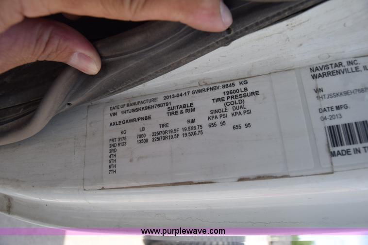 image for item K6715 2014 International TerraStar truck chassis