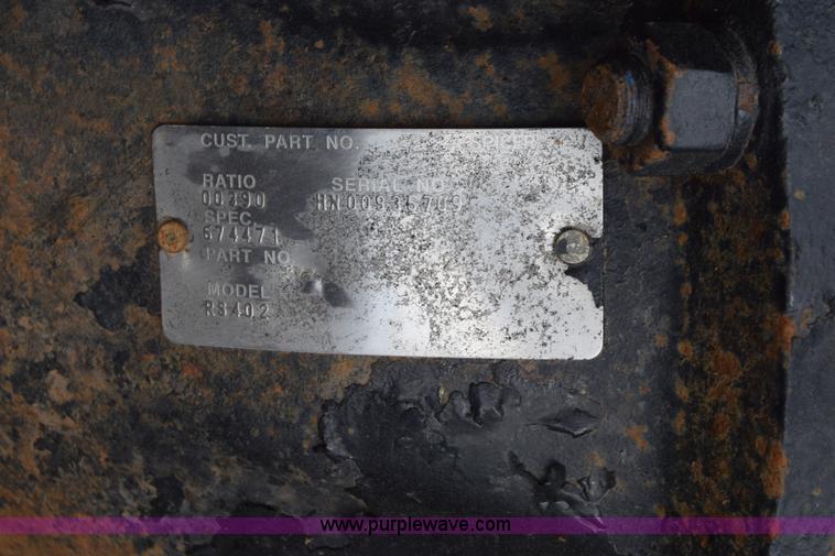 image for item K7260 Truck rear end