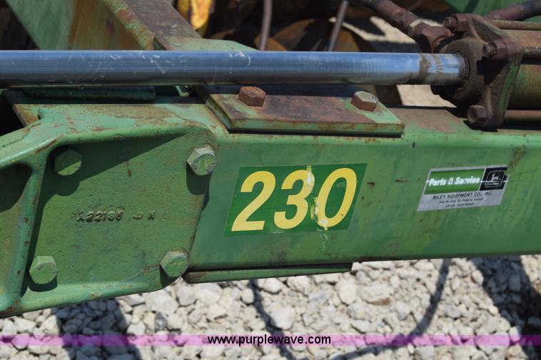 image for item K7285 John Deere 230 double off-set disk