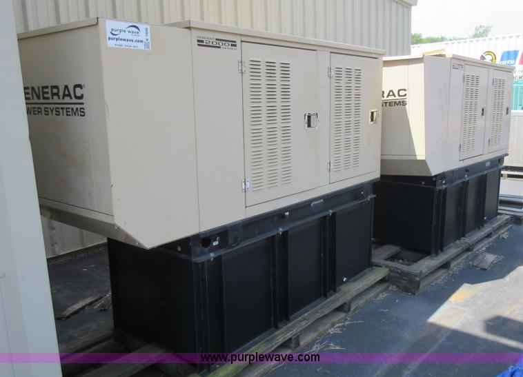 image for item K7896 (3) Generac 2000 Series generator