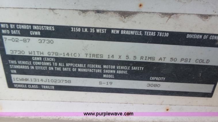 image for item K8323 1988 Glastron SSV-199 boat