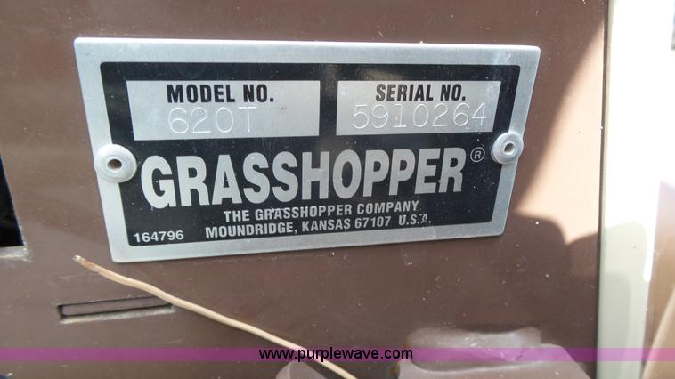 image for item K8330 Grasshopper 620T ZTR lawn mower