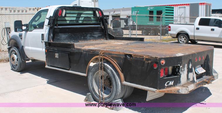 image for item K8830 2008 Ford F450 Super Duty XL flatbed truck
