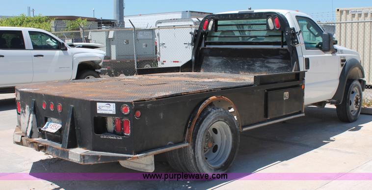 image for item K8830 2008 Ford F450 Super Duty XL flatbed truck
