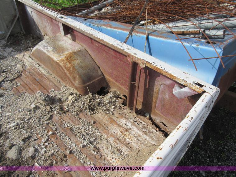 image for item L2794 Shop built pickup bed trailer