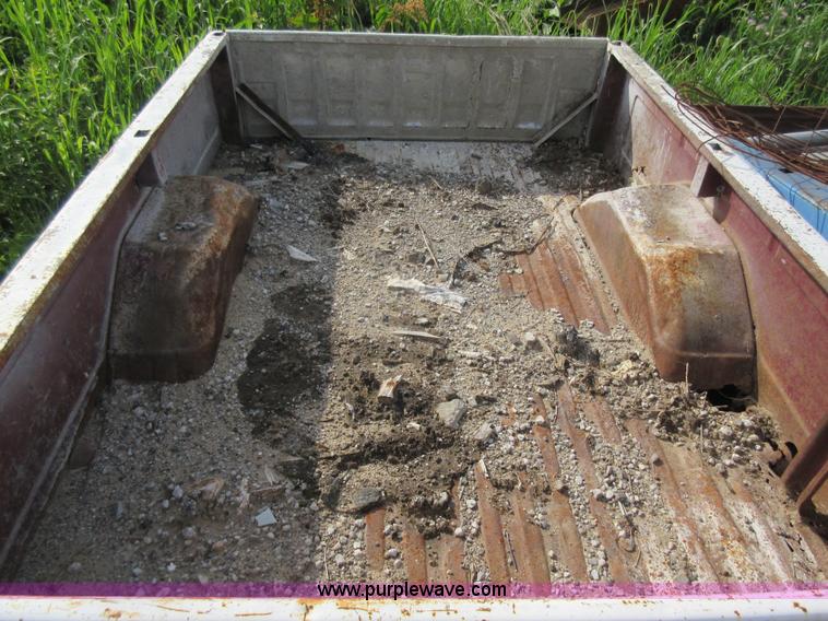 image for item L2794 Shop built pickup bed trailer