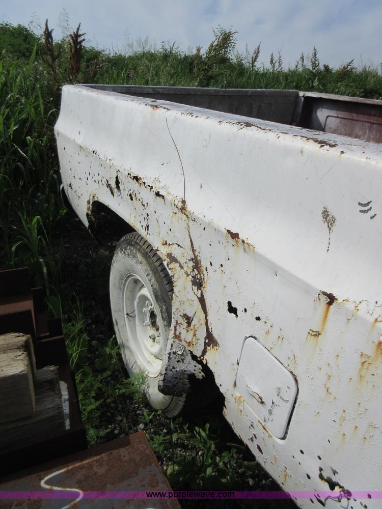 image for item L2794 Shop built pickup bed trailer