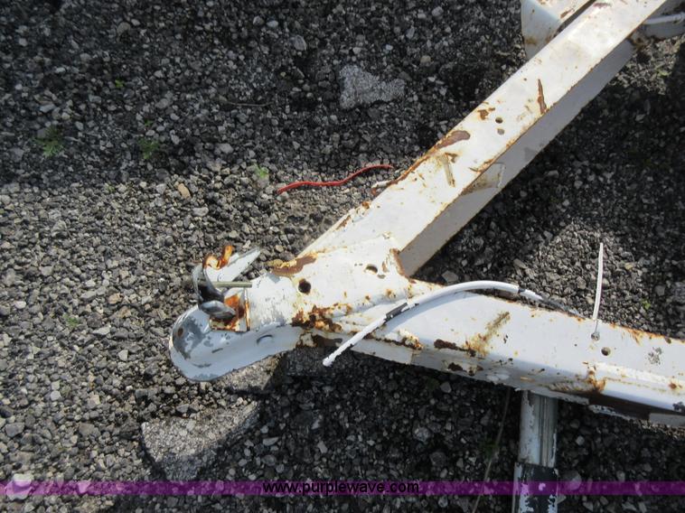 image for item L2794 Shop built pickup bed trailer