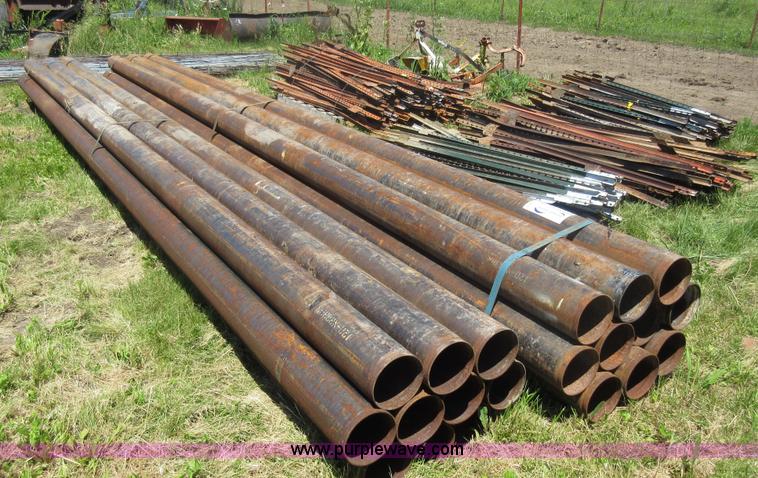 image for item L2818 (20) 21'L x 6" steel pipes