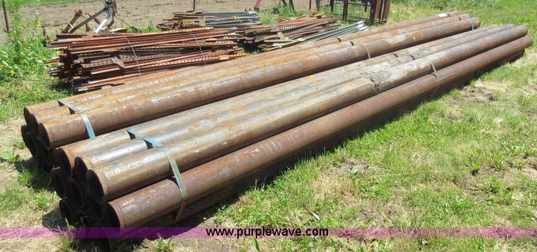 image for item L2818 (20) 21'L x 6" steel pipes