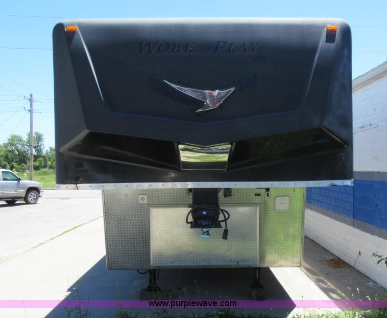 image for item L2827 2009 Forest River Work & Play toy hauler trailer