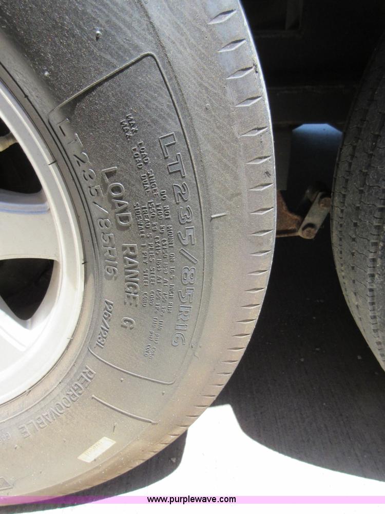 image for item L2827 2009 Forest River Work & Play toy hauler trailer