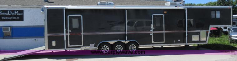 image for item L2827 2009 Forest River Work & Play toy hauler trailer