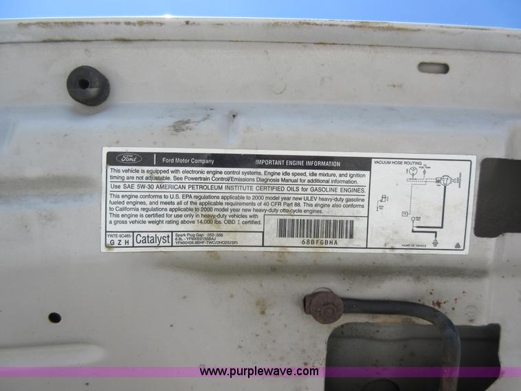 image for item L2831 2000 Ford F450 Super Duty dump truck