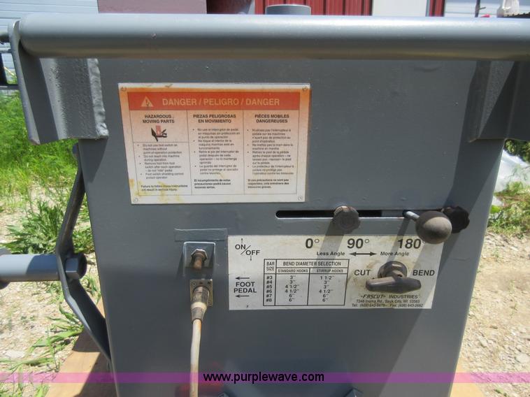 image for item L2837 Fastcut rebar cutter and bender