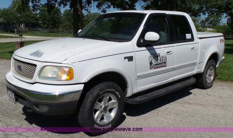 image for item L4795 2003 Ford F150 SuperCrew pickup truck