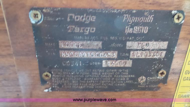 image for item L4801 1979 Dodge trolley