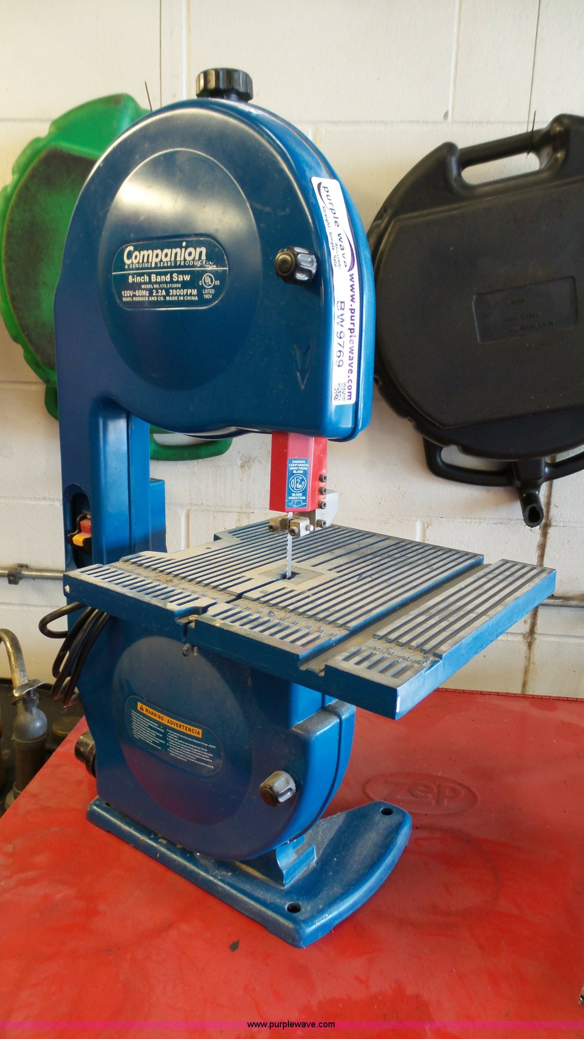 Companion bandsaw in Lawrence, KS 