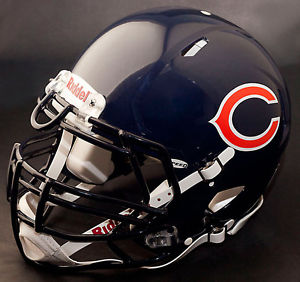 image for item F1489 Autographed Cody Whitehair Chicago Bears Football Helmet