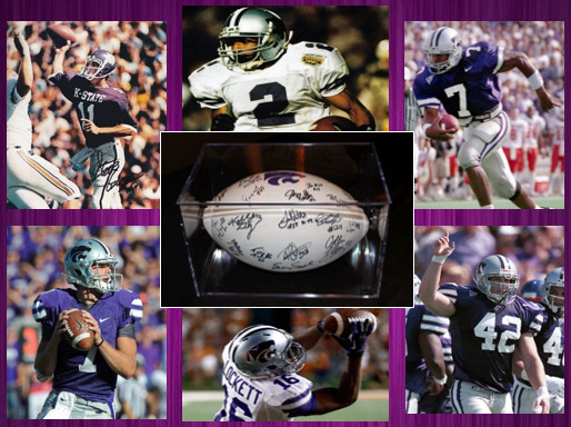 image for item F1492 Autographed "Legends" Football