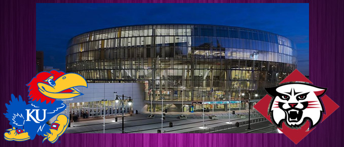 image for item F1498 KU vs. Davidson Basketball in Kansas City