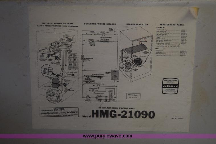 image for item AR9592 Montgomery Ward refrigerator