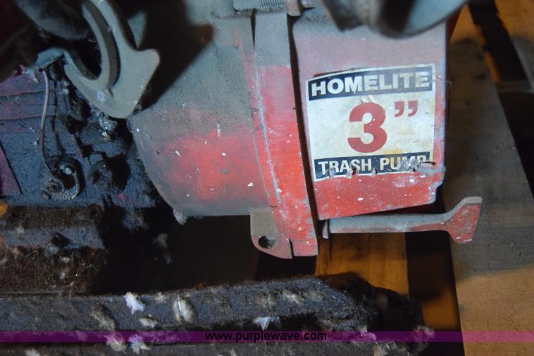 image for item BF9853 Homelite trash pump