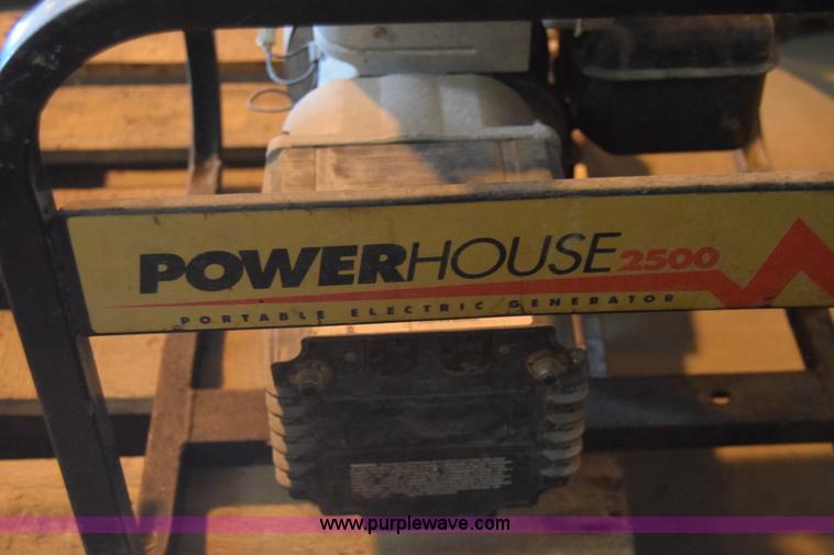 image for item BF9854 Coleman Powerhouse 2500 generator