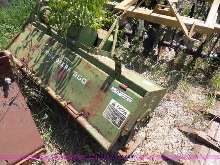 image for item BG9451 John Deere 550 tiller