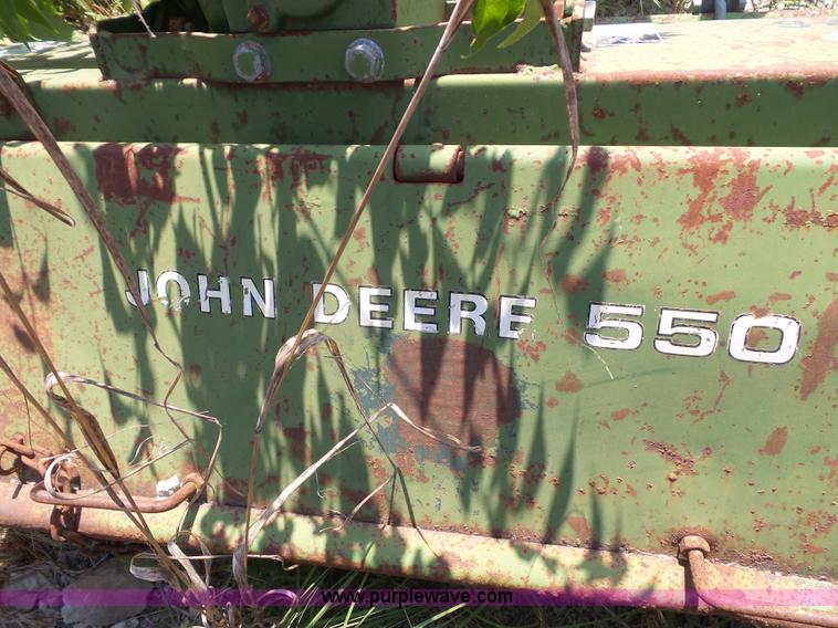 image for item BG9451 John Deere 550 tiller