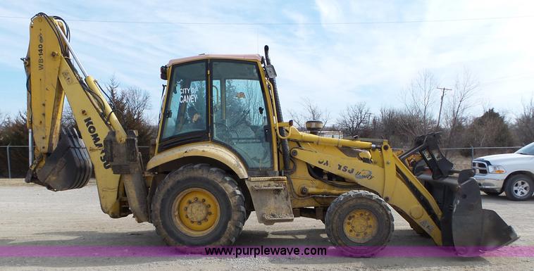 image for item BL9690 Komatsu WB140-2 backhoe