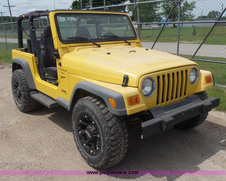 image for item BR9340 2001 Jeep Wrangler Sport SUV