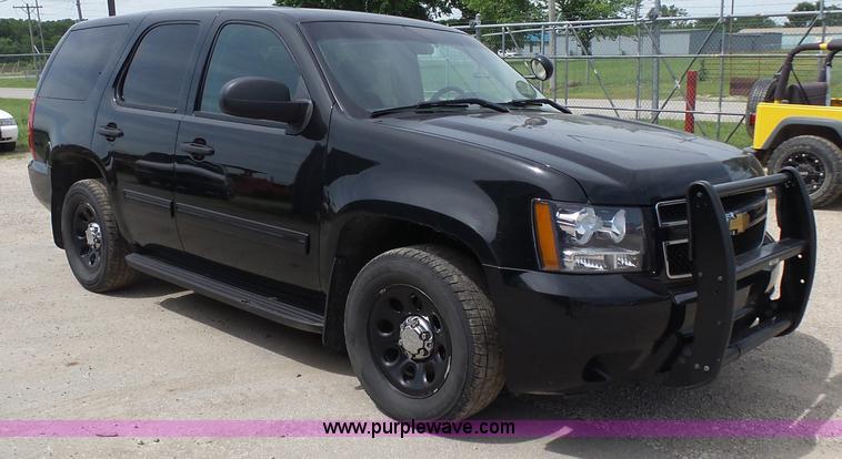 image for item BR9343 2012 Chevrolet Tahoe Police SUV