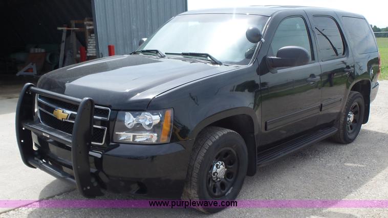 image for item BR9343 2012 Chevrolet Tahoe Police SUV