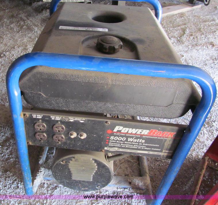 image for item BT9156 Power Back GT500 generator