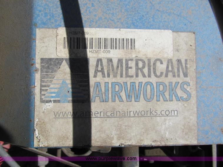 image for item BT9159 American Air Works SCBA fill station