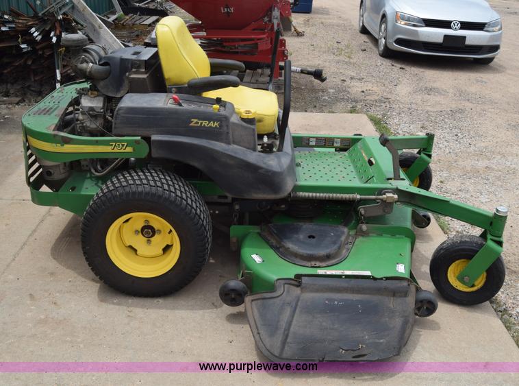 image for item BW9921 John Deere 797 ZTR lawn mower